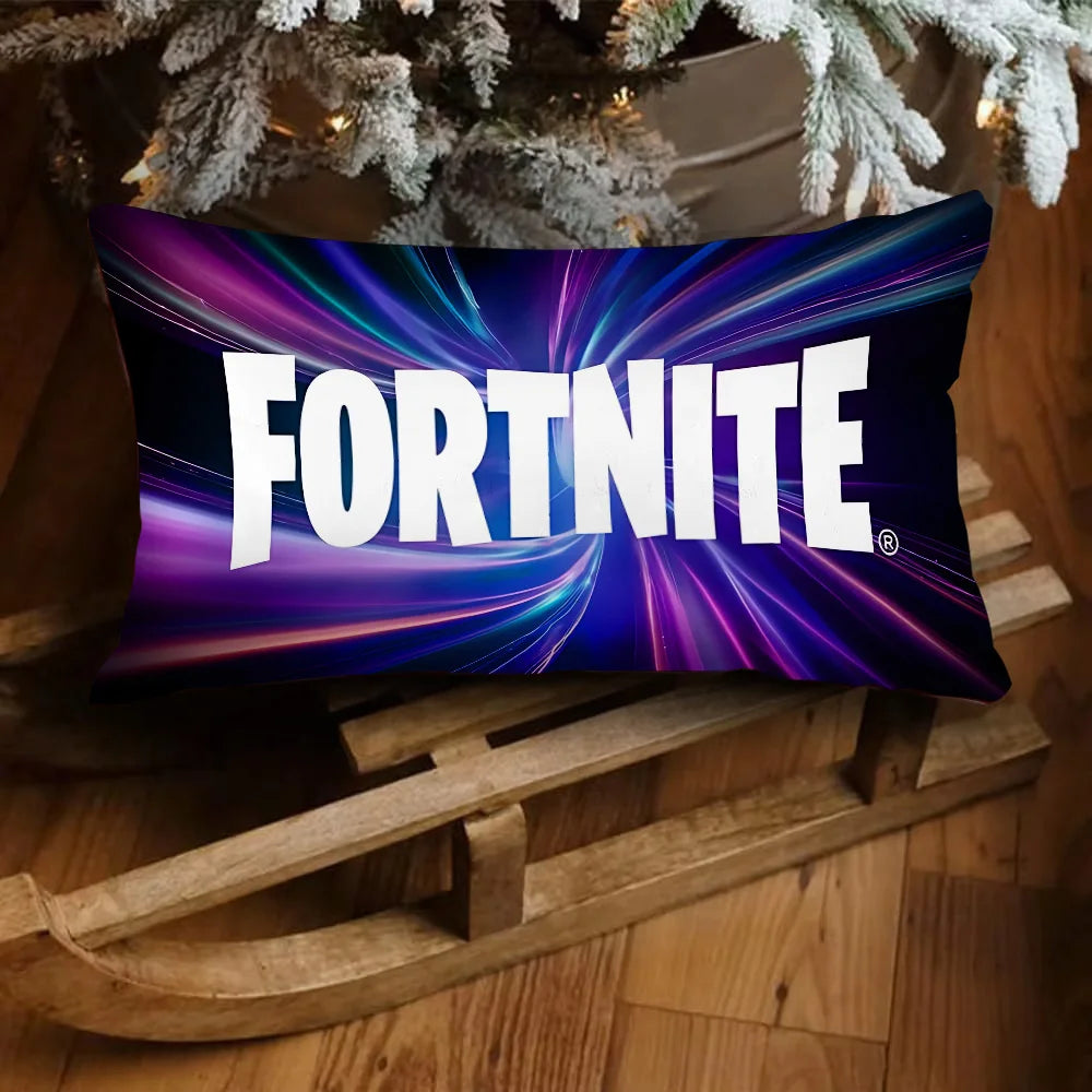 Game Fortnite Luxury Double-sided Printed Rectangle Pillowcase Bedside Pillowcase Sofa Cushion Cover Room Home Decoration