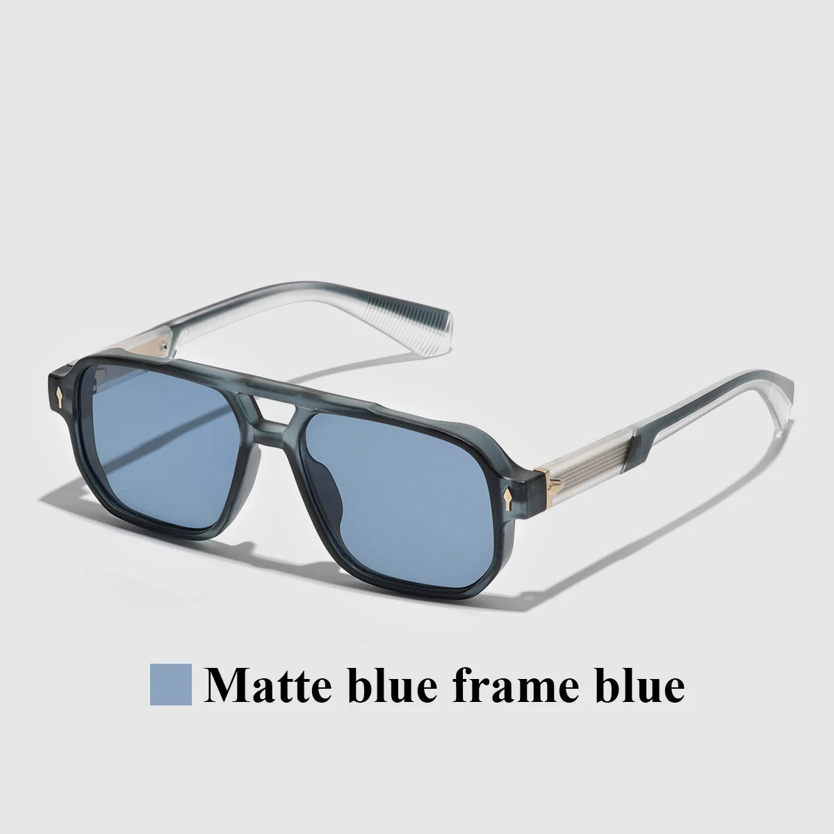 Retro 2026 Transparent Frame Sunglasses for Men and Women luxury brand designer UV400 Protection, Stylish for Driving & Outdoors