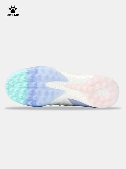 Scarpe da calcio Kelme da uomo Training TF Broken Nails per erba artificiale, antiscivolo, scarpe da calcio per giovani, scarpe da competizione in vitello