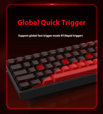 FGG Madlions Mad60 Mad68 He Mechanical Keyboard Magnetic Switch 8k Wired RGB Hot Swap Custom Keyboard Esport Game Gift Accessory