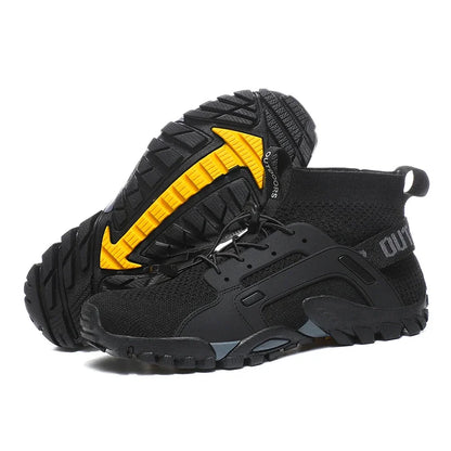 39-47 Size Men's Aqua Shoes Anti-Slip Male Sneakers Mountain Hiking Shoes Quick-Drying Water Shoes Soft Men Casual Sneakers 2024