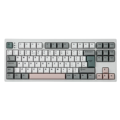 Layout ISO-UK EPOMAKER TH87 TKL Tastiera meccanica cablata/BT/wireless 2.4Ghz NKRO con batteria 10000mAh e illuminazione RGB