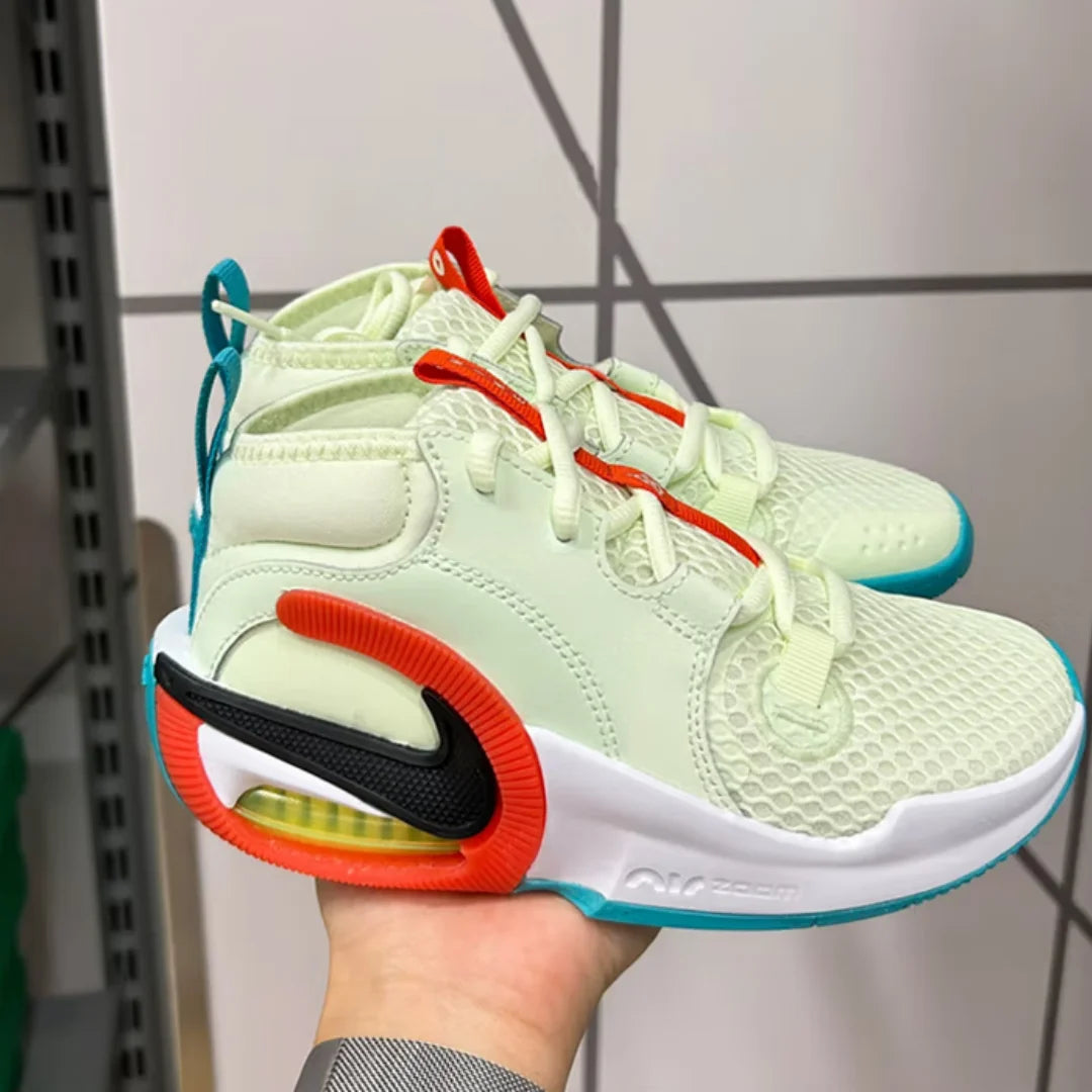 Nike Basketball Shoes for Women with Strong Wrapping and Stable Foot Support for Outdoor Training, New Air Zoom Crossover 2, Comfortable and Durable for Daily Wear, Low-Top Casual Shoes, Fashionable and Trendy, Fresh Mint Gre