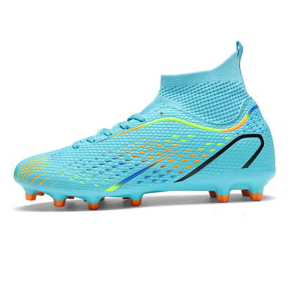 Men Football Boots Professional Turf Futsal Match Grass Unisex Outdoor Training Soccer Shoes Soccer Cleats Non-slip Breathable