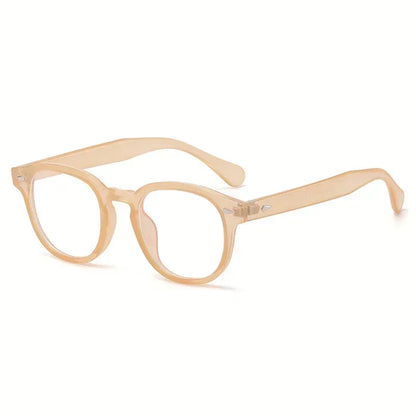 JNPCXI New Retro Round Sunglasses Women Yellow Fashion Rivets Decoration Shades UV400 Men Punk Sun Glasses