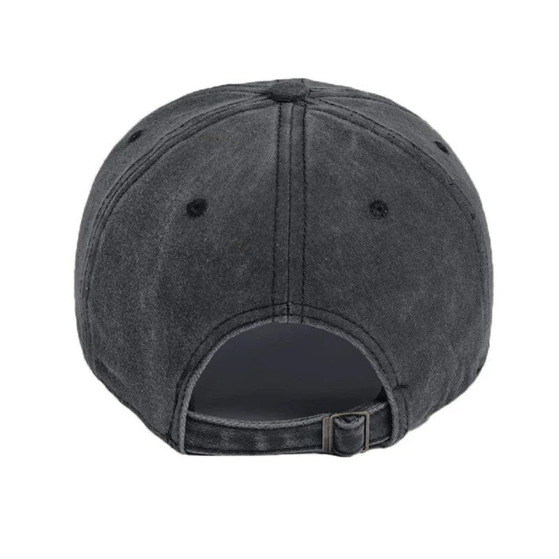 Capybara Cartoon Washed Cotton Baseball Cap For Men Women Embroidery Unisex Soft Hats Vintage Funny Animal Hat Cute Fashion Caps
