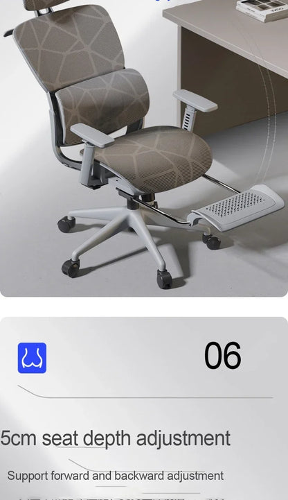 Gaming Chair  Adjustable Relax Ergonomic Office ChairStudy Long Sitting  Cadeira  Silla Gamer Office Supplies Daily Necessities