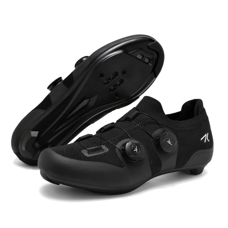 Men's MTB Cycling Shoes New Women's Pink Self-Locking Cleats Speed Road Bicycle Shoes Flat Trail Racing SPD Mountain Bike Sneakers