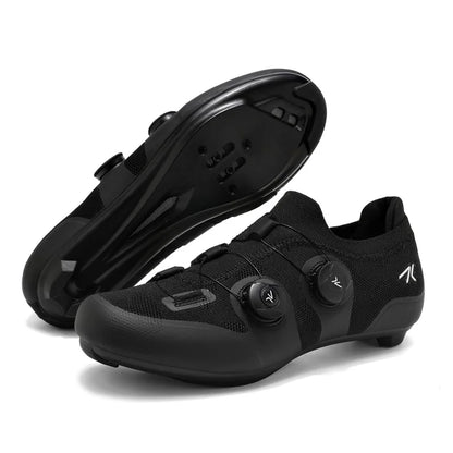 Men's MTB Cycling Shoes New Women's Pink Self-Locking Cleats Speed Road Bicycle Shoes Flat Trail Racing SPD Mountain Bike Sneakers