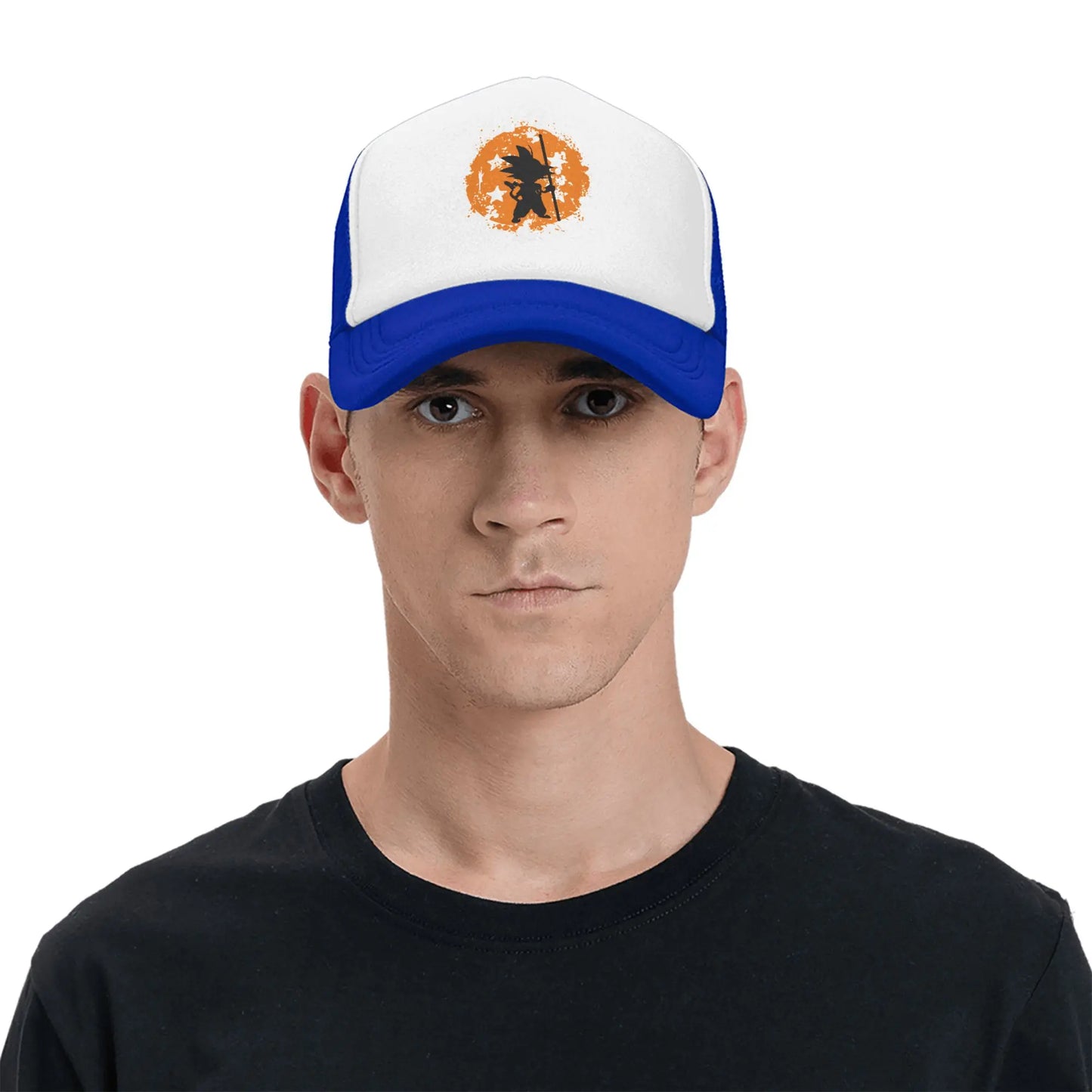 Unisex Dragon Ball Z Goku DBZ Trucker Hats Outdoor Mesh Baseball Caps Snapback Caps Hats Sun Caps Trucker Cap High Quality
