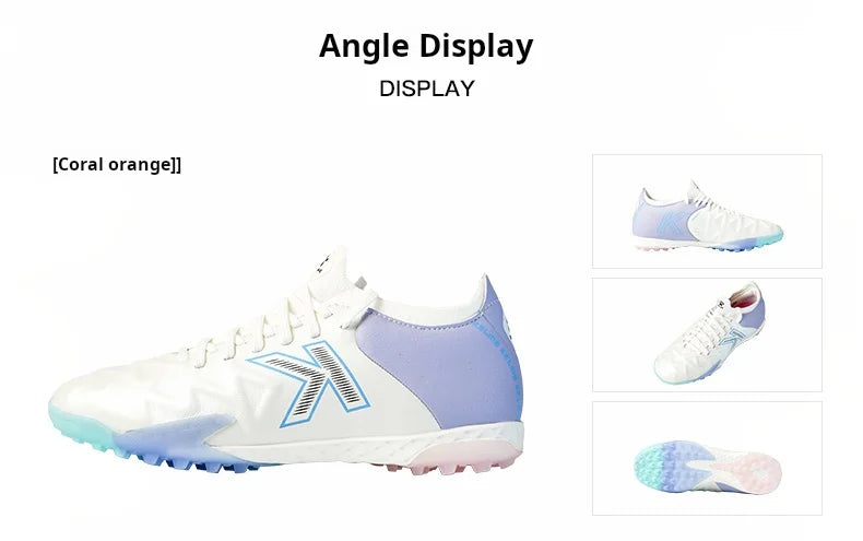 Scarpe da calcio Kelme da uomo Training TF Broken Nails per erba artificiale, antiscivolo, scarpe da calcio per giovani, scarpe da competizione in vitello
