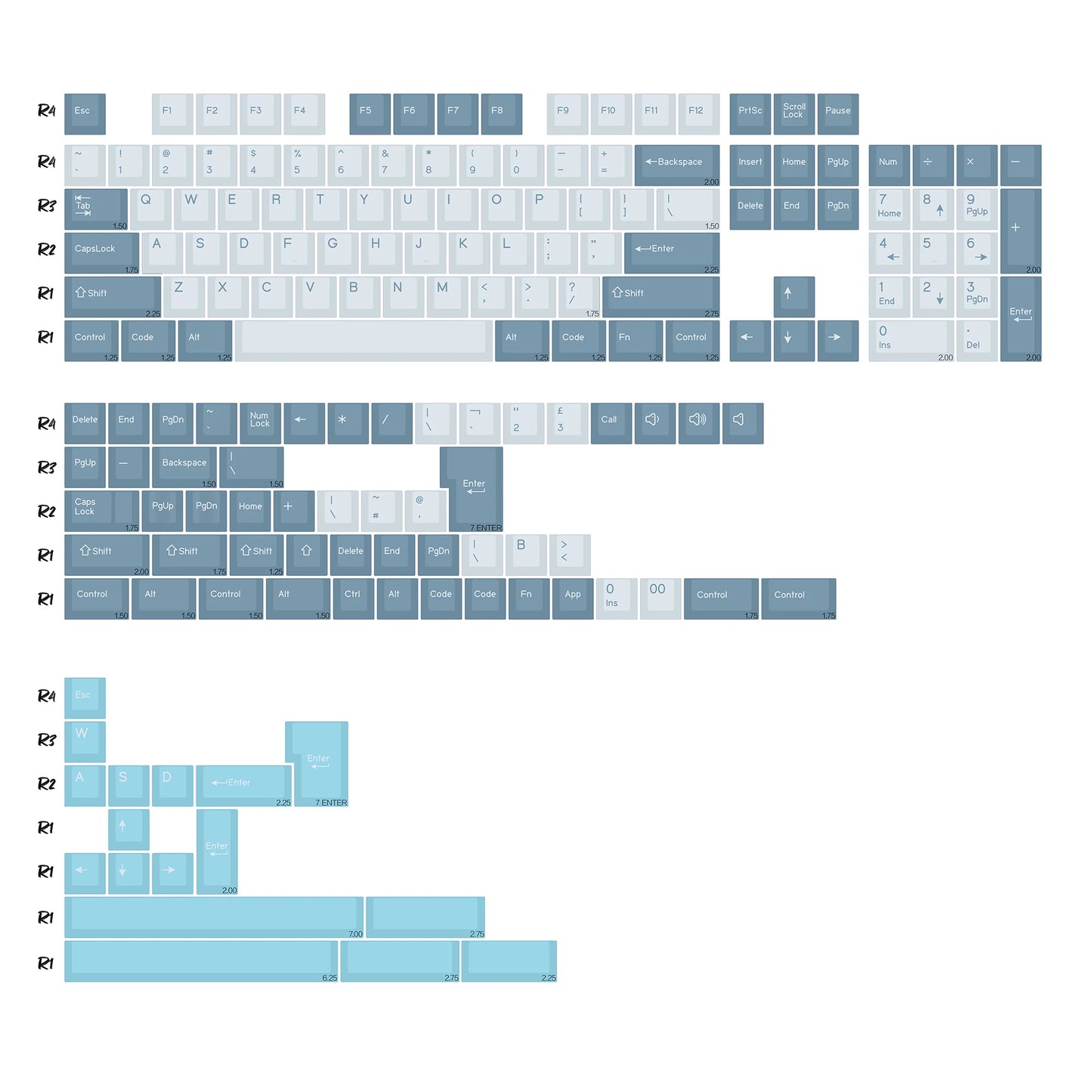 KBDiy 174 Keys Retro GMK GMK Hammerhead Dark PBT Keycap Double Shot Cherry Profile Key Caps For MX Switches Mechanical Keyboard