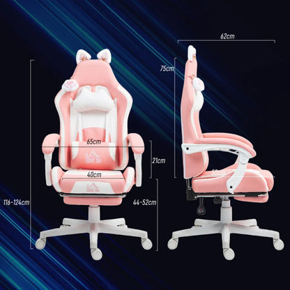 Gaming chairs, office chairs, desk chairs, and swivel chairs. Made with breathable fabric, equipped with 360° swivel casters and seats for easy movement, and featuring soft and comfortable cushions.