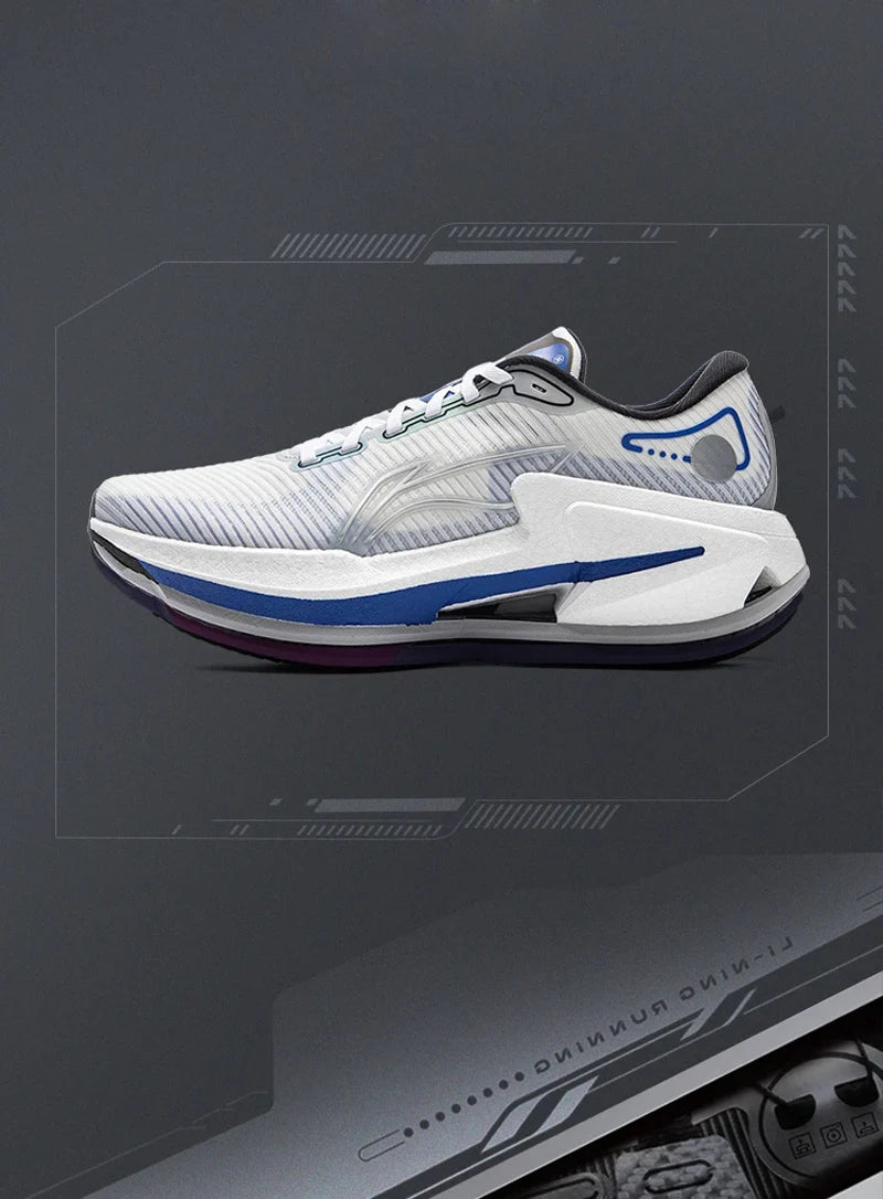 Li-Ning Men's FURIOUS RIDER 8 Stability Running Shoes BOOM Anti-Slip Cushion Li-Ning Stable Support Sports Sneakers ARZV005