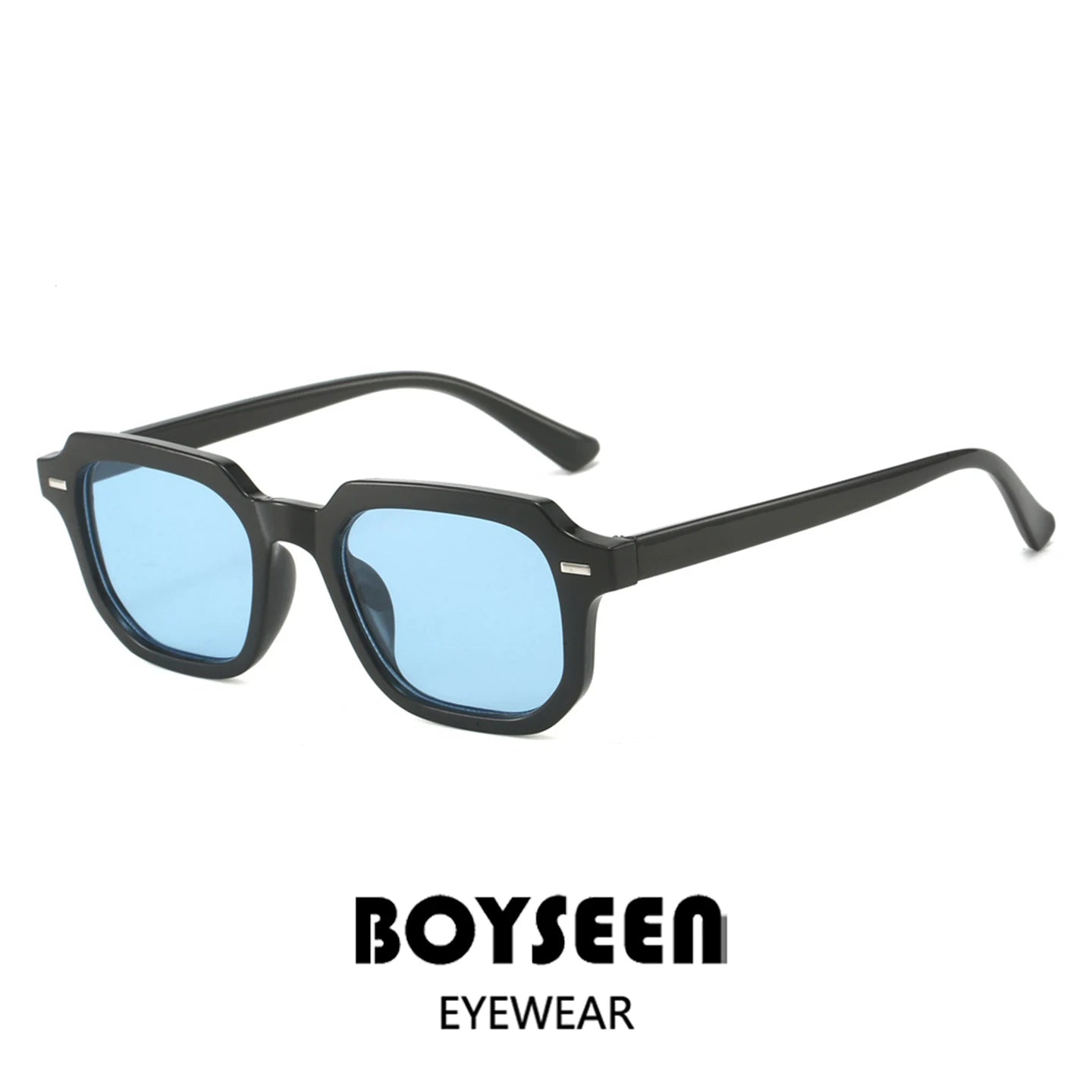 Men's Small Frame Sunglasses Can Customized Prescription Glasses Casual Blue Sunglasses For Travel And Driving