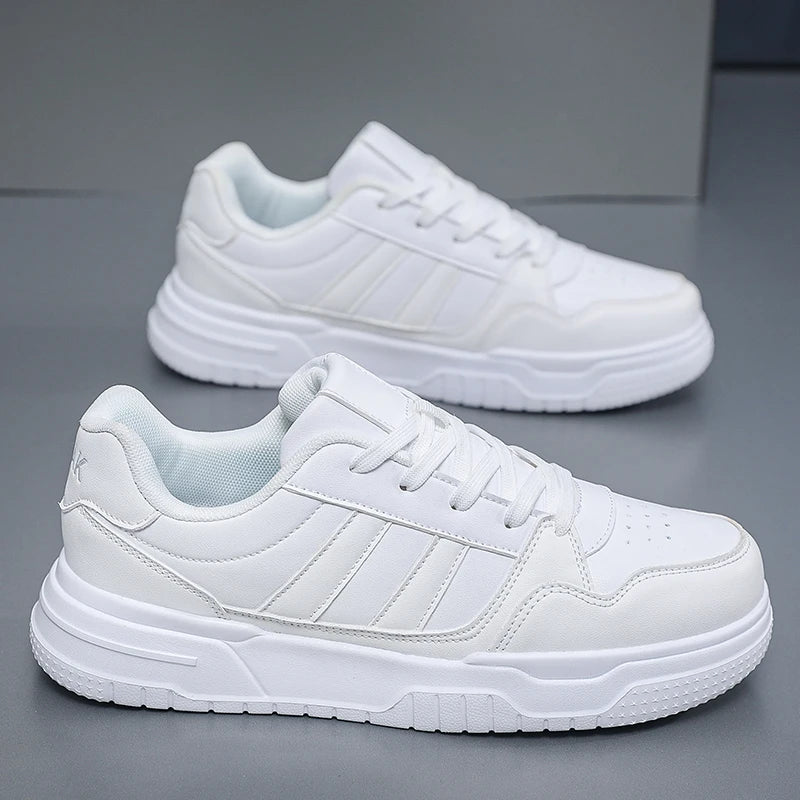 Plus Big Size 50 51 52 Mens Leather Sneakers Casual Sports Shoes Flat Skateboard Shoes For Dropshipping