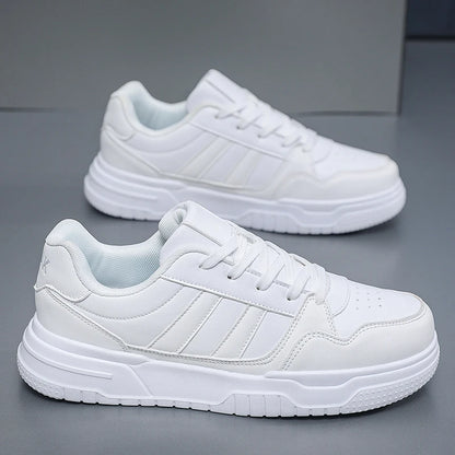 Plus Big Size 50 51 52 Mens Leather Sneakers Casual Sports Shoes Flat Skateboard Shoes For Dropshipping