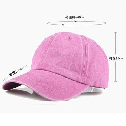 Anime Dragons Ball Men Washed Baseball Cap Son Goku Adults Retro Peaked Cap Outdoor Sport Hip-hop Dad Hat Unisex Mesh Sunhat