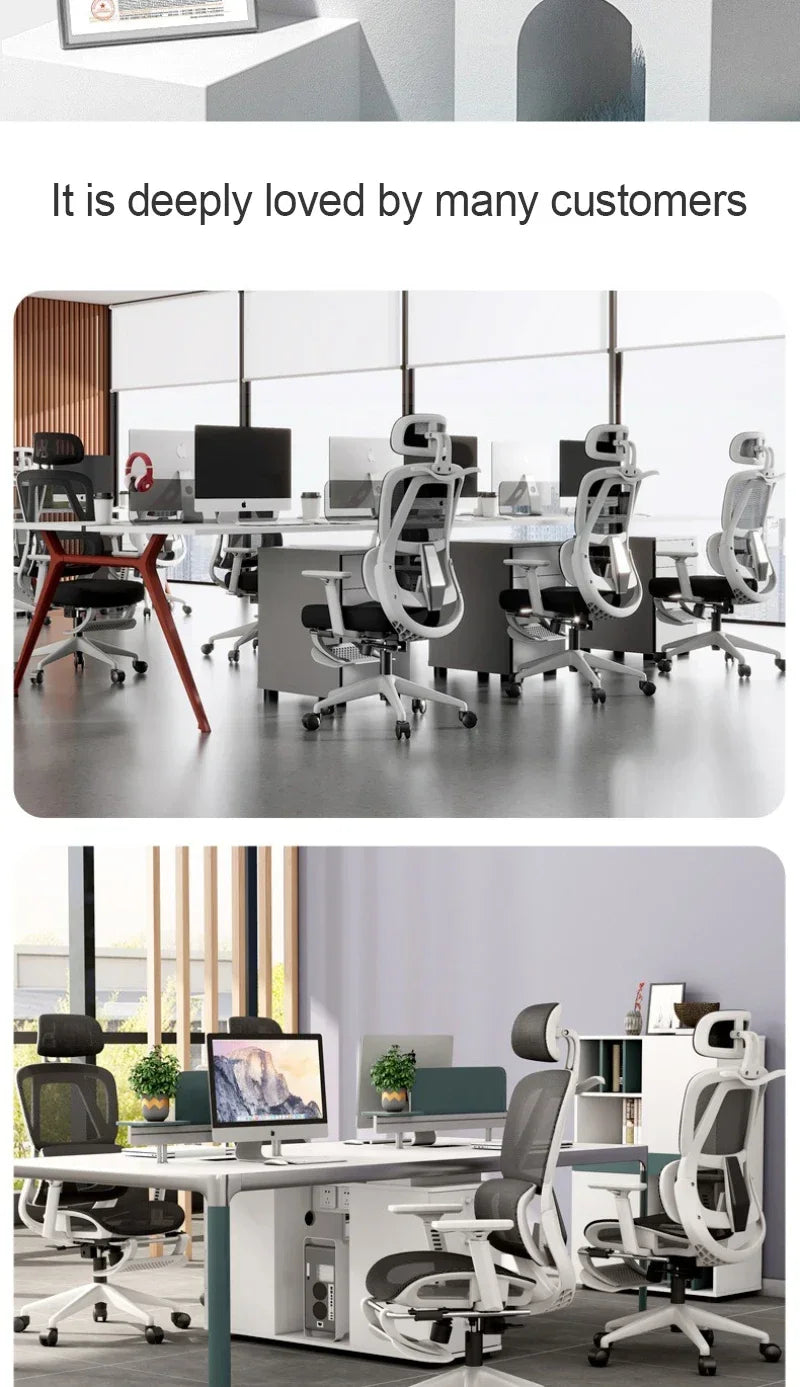 Gaming Chair  Adjustable Relax Ergonomic Office ChairStudy Long Sitting  Cadeira  Silla Gamer Office Supplies Daily Necessities