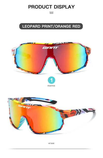 GIANT Cycling Glasses men and women UV400 Anti Fog HD REVO Lenses CE/ANSI Certified Cateye Design MTB/Road Bike
