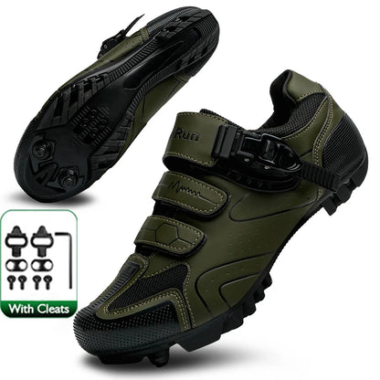 Neutral MTB Cycling Shoes, Compatible With Peloton Road Cycling Shoes, Men's Cycling Sports Shoes, Reflective Strip Design