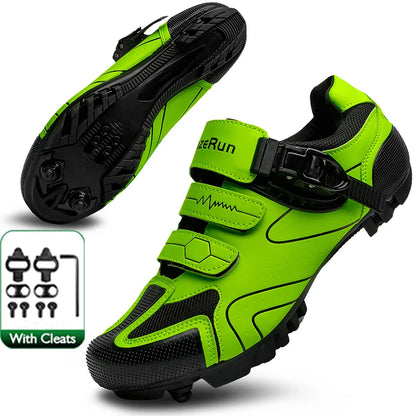 Neutral MTB Cycling Shoes, Compatible With Peloton Road Cycling Shoes, Men's Cycling Sports Shoes, Reflective Strip Design