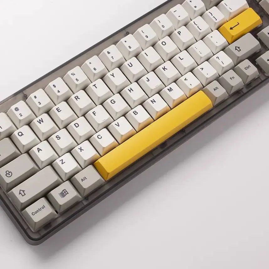134 Tasten 9009 Retro-Keycaps für mechanische Gaming-Tastatur mit MX-Switch, Cherry-Profil, PBT-Keycaps, individuell im Dye-Sublimation-Verfahren bedruckte Tastenkappen