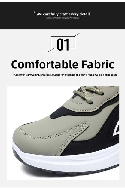 Pantofi sport casual pentru bărbați, stil coreean modern, cu șireturi, confortabili și respirabili, cu talpă groasă, pentru alergare