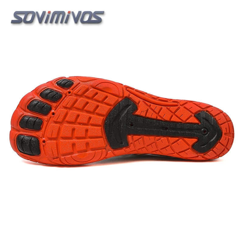 Green Water Shoes For Men Aqua Upstream Shoes New Breathable Mesh Beach Sandals Summer Sport Shoes Women Swimming Shoes Slippers