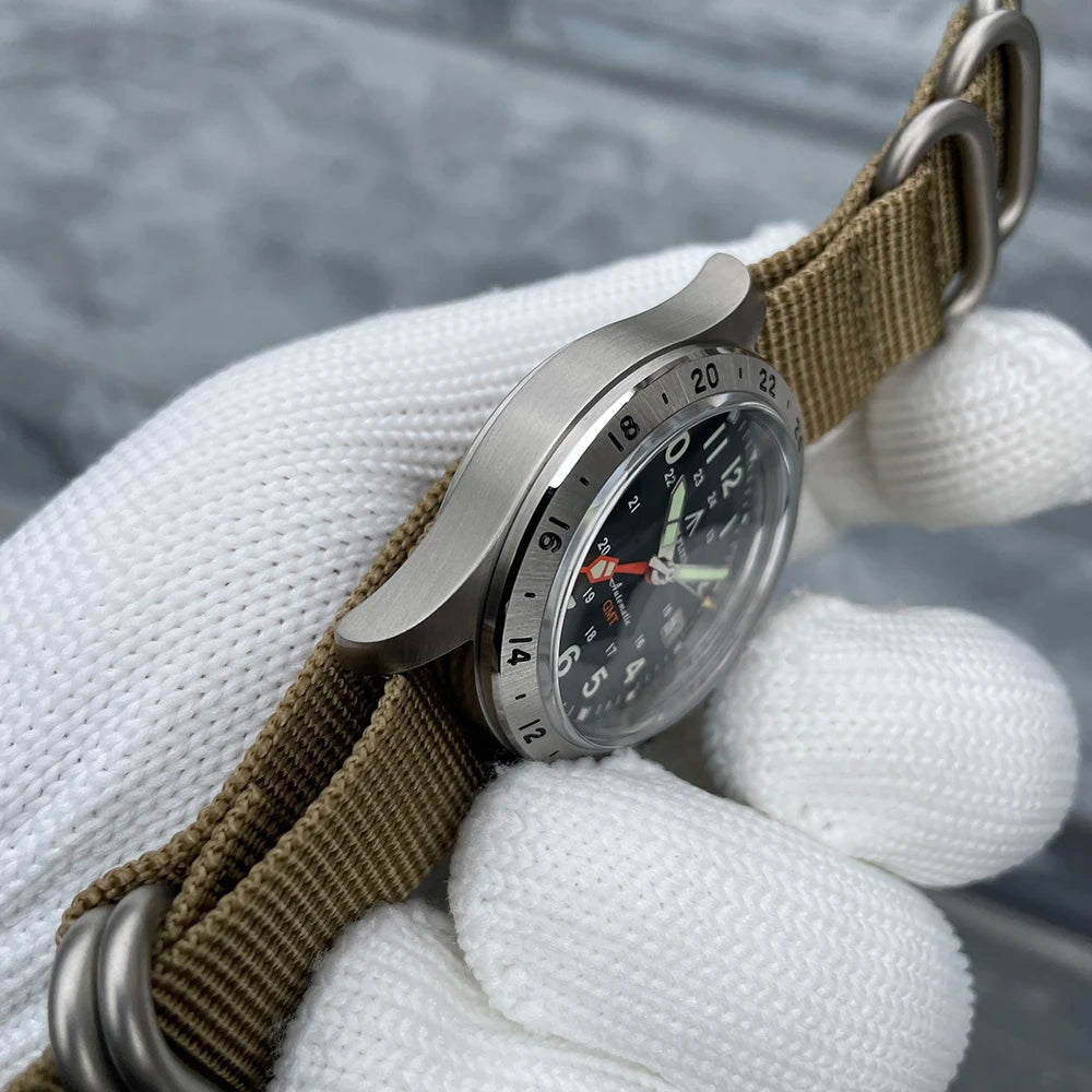 STEELFLIER Official SF792 GMT Mechanical Dive Watches Super Luminous NH34 Movement 20Bar Waterproof Luxury Stainless Steel Watch