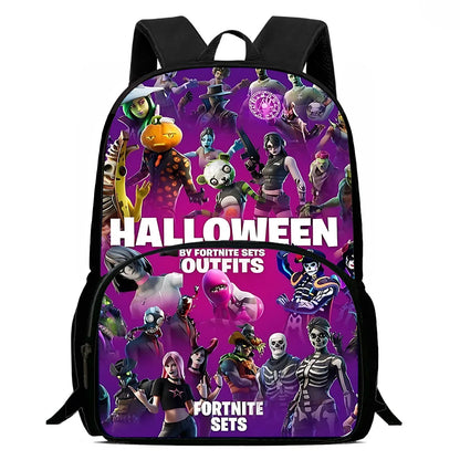 Game Shooting FortniteS Kids Backpacks Boy Girls Student Birthday Gift Child School Bags Large Capacity Camping Durable Rucksack