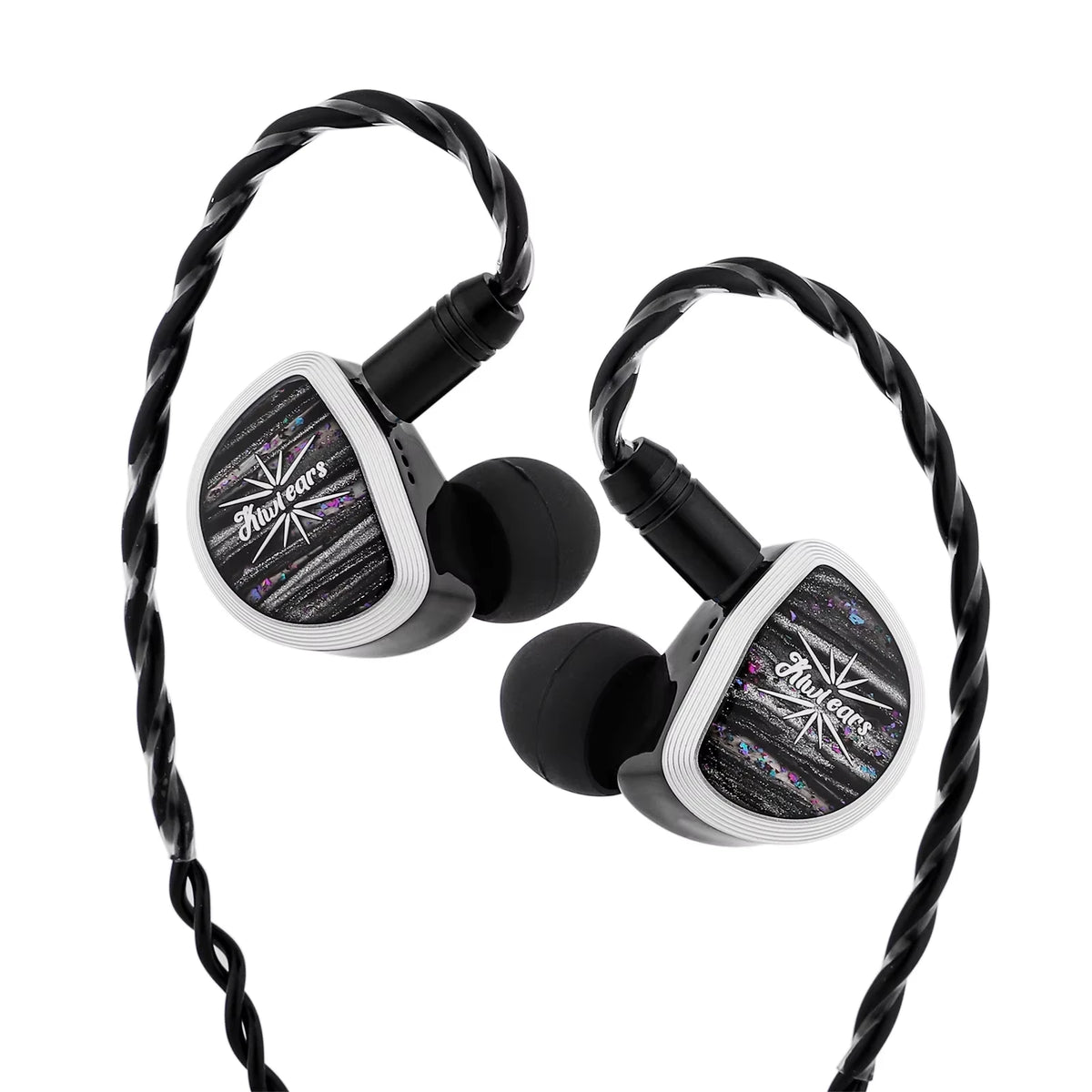 Kiwi Ears Aether HiFi Earphones 15.3mm Planar Driver IEM with Detachable Cable, High-Resolution Wired Earphones for Gaming & Music