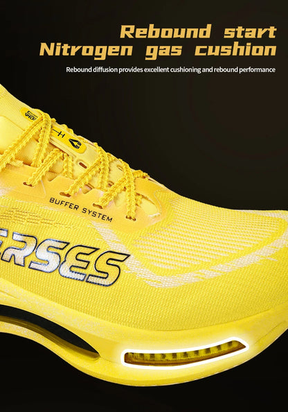 CIERSES  New Carbon Fiber Marathon Racing Training Shoes Breathable And Shock-Absorbing Air Cushion Men's Casual Sports Shoes