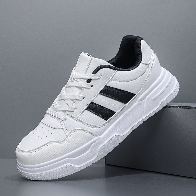 Plus Big Size 50 51 52 Mens Leather Sneakers Casual Sports Shoes Flat Skateboard Shoes For Dropshipping
