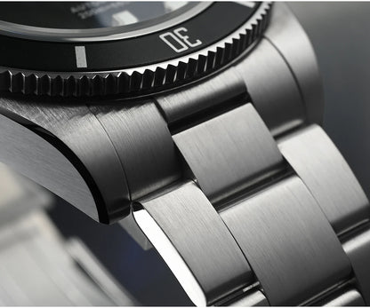 San Martin 40mm Retro Luxury Diver Watch NH35 Automatic Mechanical Watches for Men with Sapphire 200m Waterproof Luminous SN0008