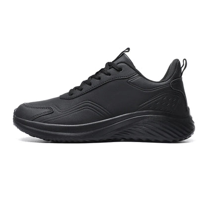 Autumn and Winter Men's Waterproof Sneakers, Soft and Cushion Sport Shoes for Walking, Plus Size 39-48 Casual Shoes for Men