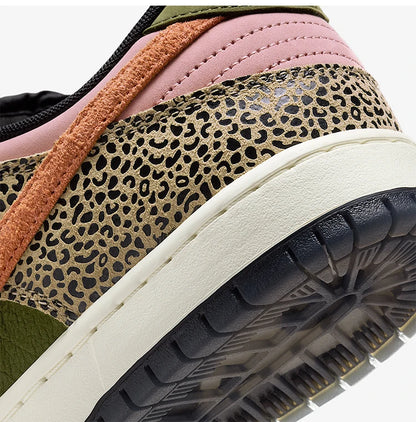Zapatillas Nike Authentic Dunk Low para hombre y mujer, de cuero con diseño patchwork, estilo retro clásico, IH3211-200