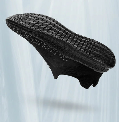 Men's Breathable Sneakers Comfortable Running Shoes Outdoor Slip-On Walking Sneakers Sock Jogging Shoes