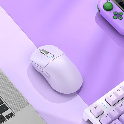 ATTACK SHARK X3 Ultra-Light Wireless Gaming Mouse, Tri-Mode Bluetooth & 2.4G, PAW3395 26000 DPI, 55g Rechargeable Gaming Mouse for PC, Mac, PS & Xbox