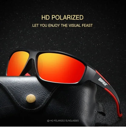 2026 New Original Rapala Polarized Fishing Sunglasses Men's Driving Shades Male Sun Glasses Hiking Classic UV400 Eyewear Trend