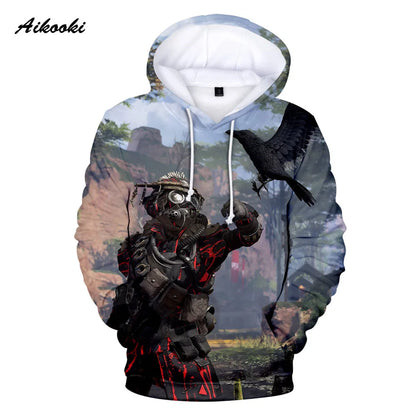 Personality 3D Printed Game Apex Legends Hoodies Sweatshirts Men Women High Quality Hoody Game Long Sleeve Plus Size Hoodies