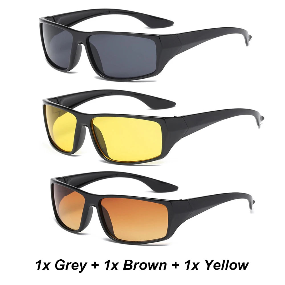 KLASSNUM Classic Night Vision Glasses Men Anti-Glare Yellow Lens Sunglasses Women Night Driving Glasses UV400 2026 New  In