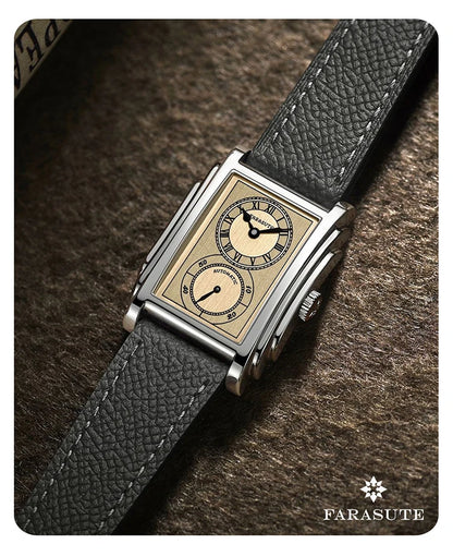 FARASUTE Luxury Fully Automatic Mechanical Men Watch Seagull Sports Sapphire Stainless Steel Doctor Wristwatch reloj hombre ﻿