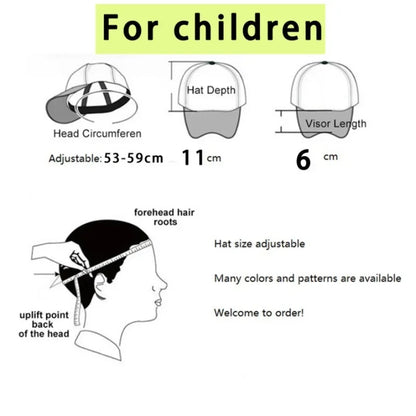 Dragons Ball Baseball Cap Anime Printed Caps Breathable Peaked Hat Cartoon Goku Summer Sports Snapback Mesh Sunhat Children Gift
