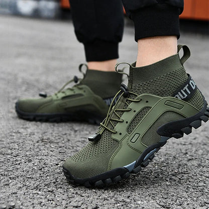 39-47 Size Men's Aqua Shoes Anti-Slip Male Sneakers Mountain Hiking Shoes Quick-Drying Water Shoes Soft Men Casual Sneakers 2024