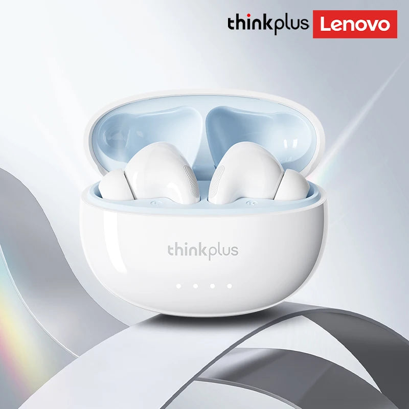 Lenovo LP5 TWS Wireless Bluetooth Earphones with Mic, Lenovo LP5 Gaming Earbuds Bluetooth 5.3 Headphones, Noise Cancelling Sports Earbuds with HD Calls & Charging Case