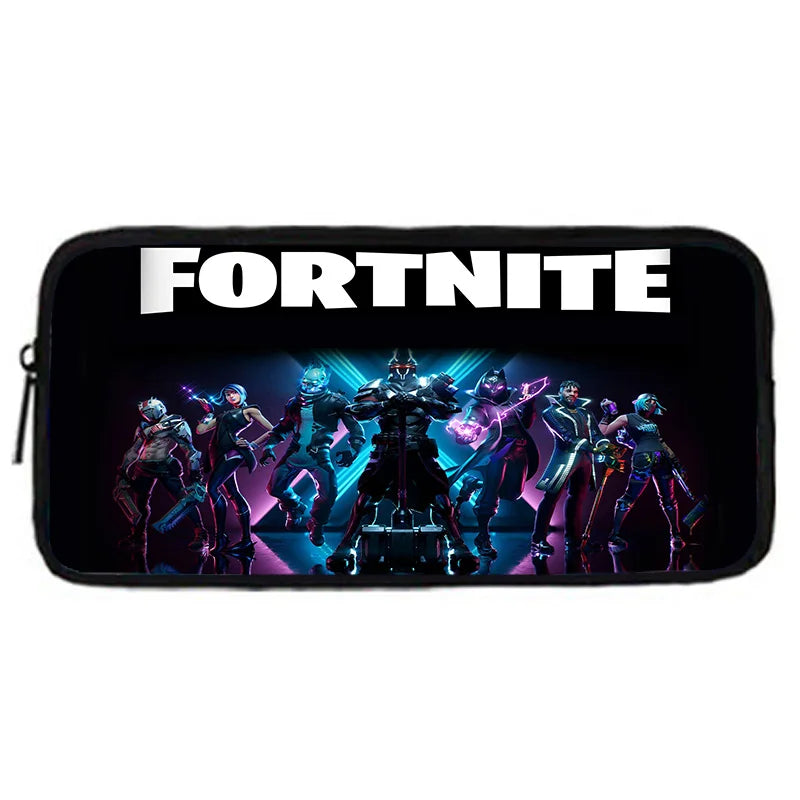 Trendiger Gaming-Schulrucksack für Kinder mit Lunchbags, Design-F-FortniteS Federmäppchen, Schultaschen für Jungen und Mädchen, ideales Geschenk