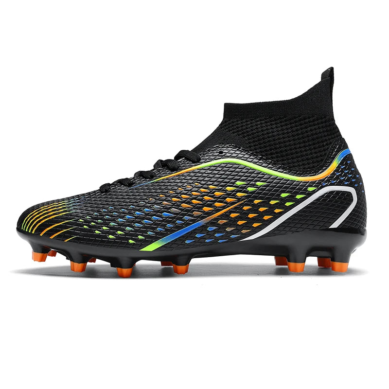 Men Football Boots Professional Turf Futsal Match Grass Unisex Outdoor Training Soccer Shoes Soccer Cleats Non-slip Breathable