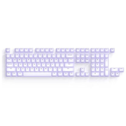 Nogi Cherry Profile ABS Silicone Keycap White Black Sakura Pep Very Peri for Keyboard Gh60 Poker 87 TKL 104 ANSI Xd64 Bm60 Xd68