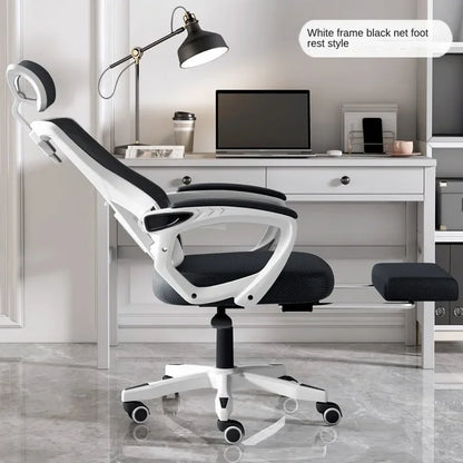 Ergonomic Gaming Chair Reclining Office Chair with Adjustable Height, Computer Desk Chair for Home, Student Dorm, Office & Gaming Setup